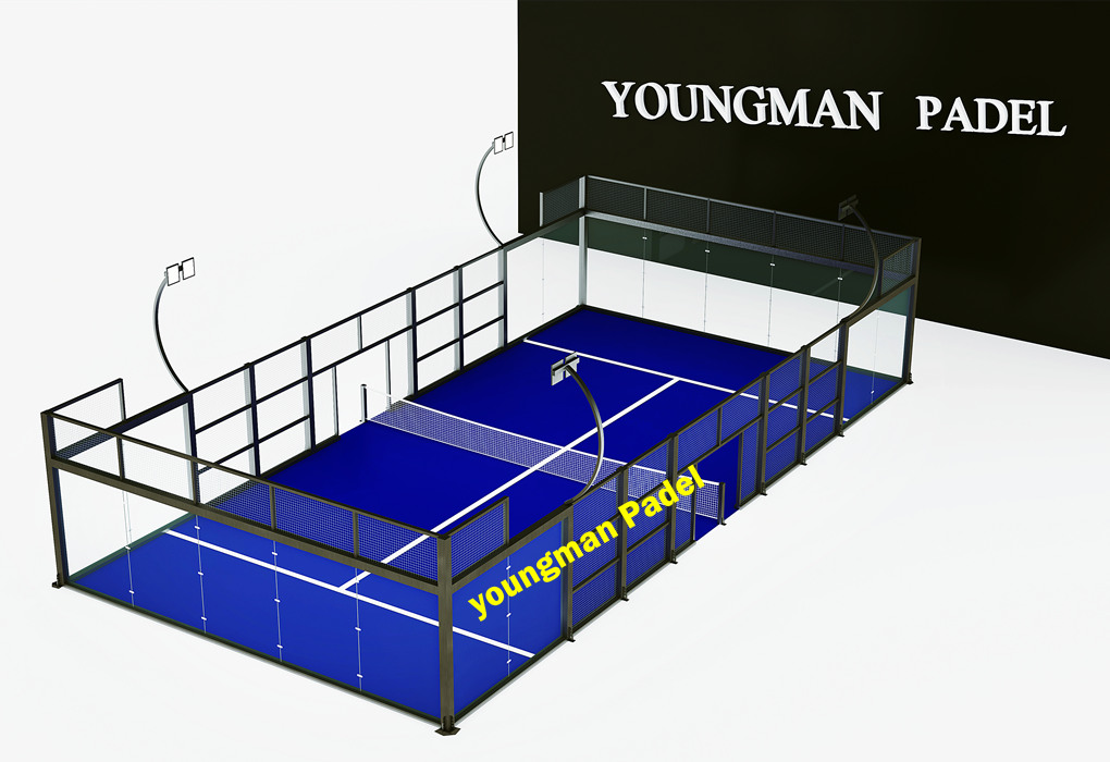 Enhanced Model Panoramic Padel Court