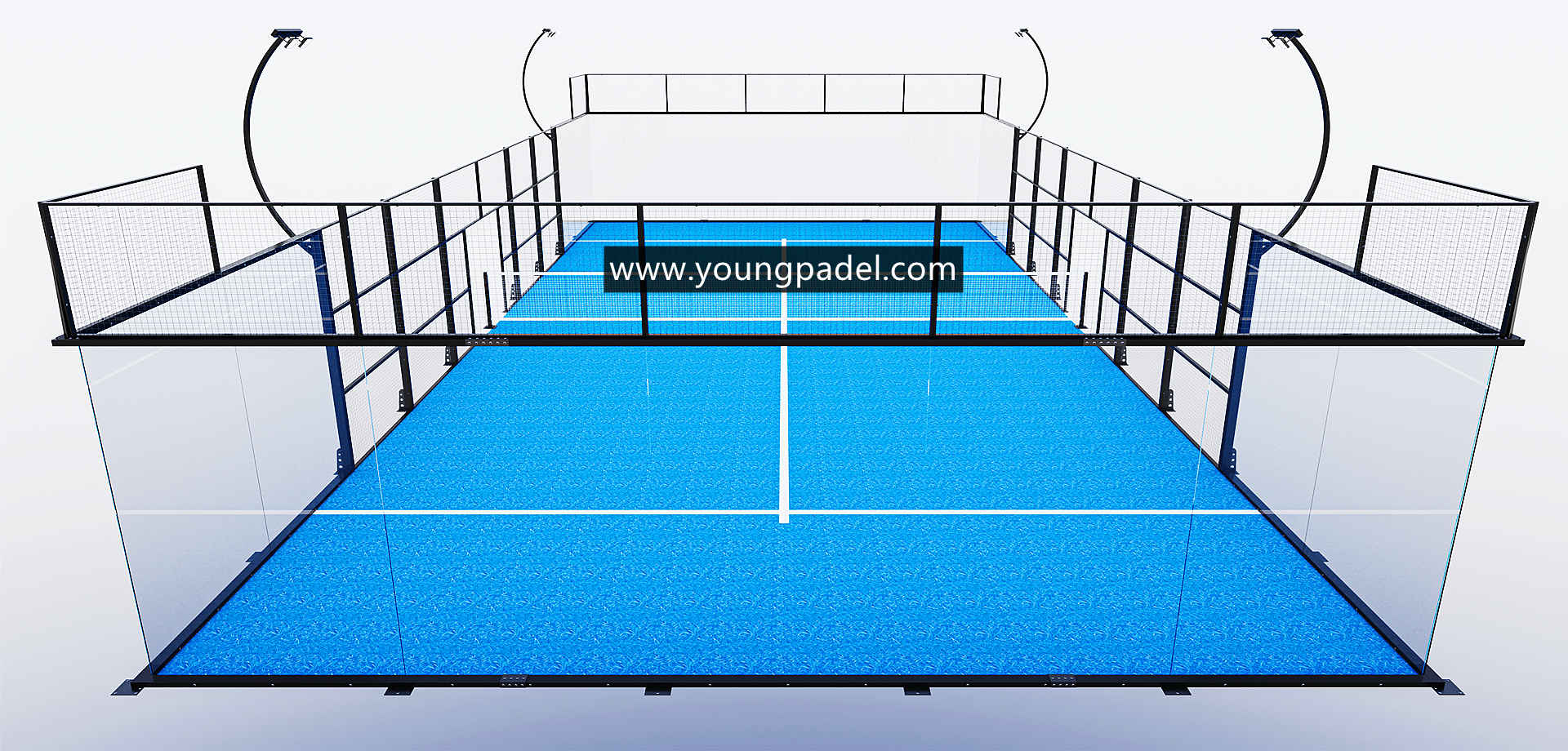Jeune homme Padel