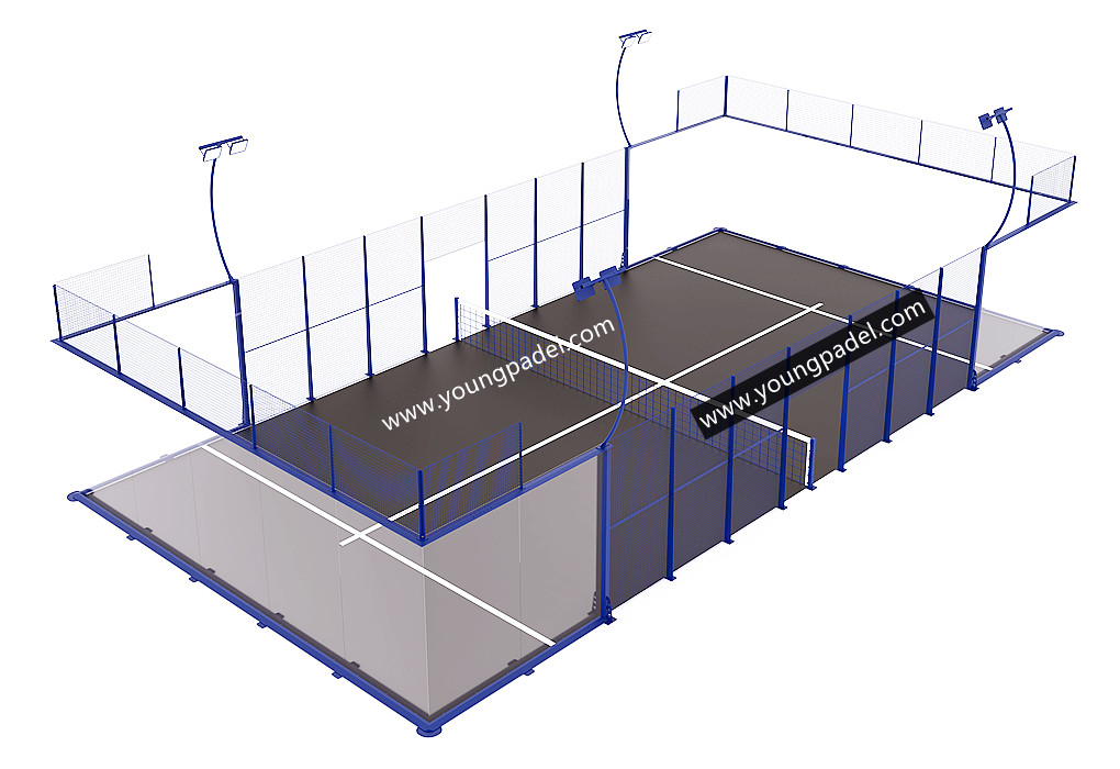 officiel terrain de padel Premier en promotion en 2026